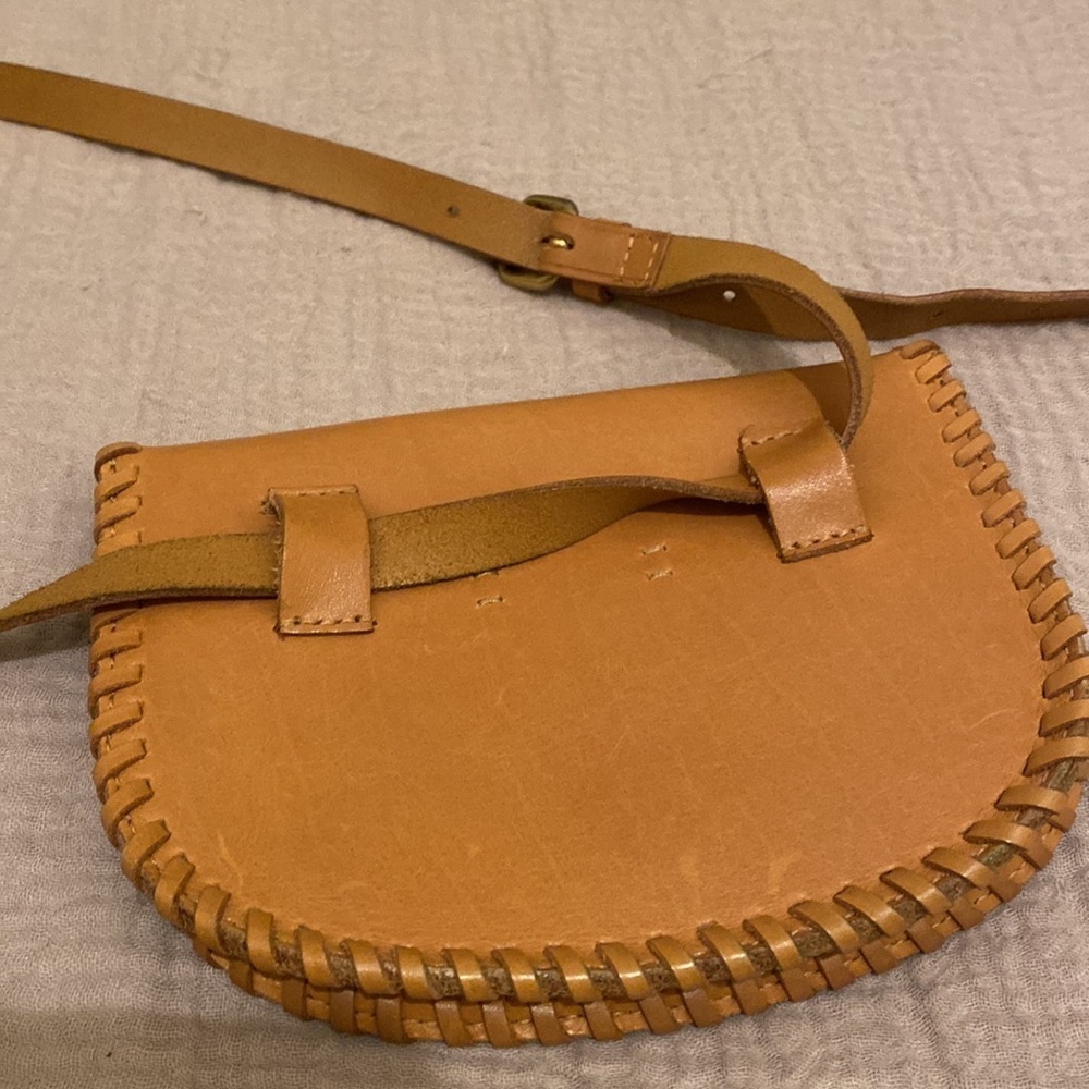 Madewell Tan Leather Crossbody Bag - Picture 5 of 12